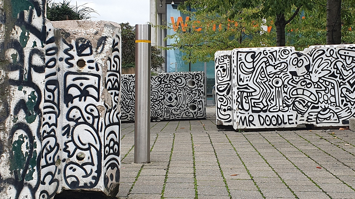 Mr Doodle Doodles Of Joy Street Art Graffiti Dror Hadadi
